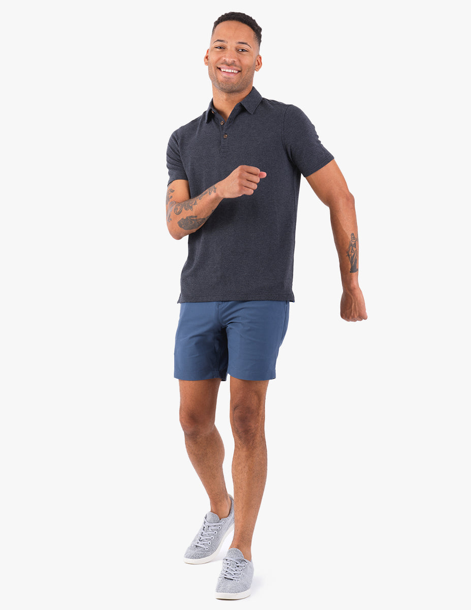 Steel Blue Travelers Shorts The Most Comfortable Shorts Ever Mugsy