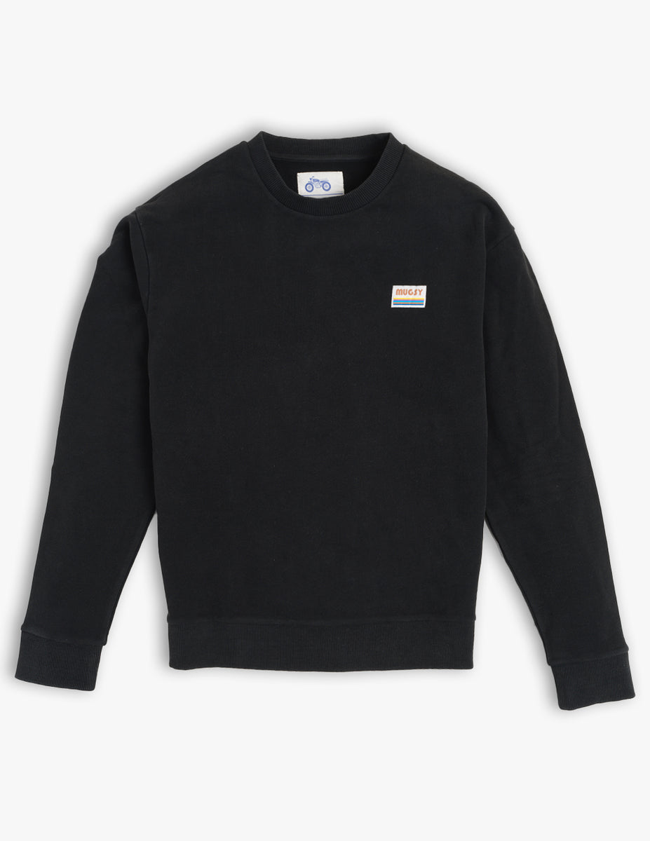 Vintage Washed Black Crew Mugsy