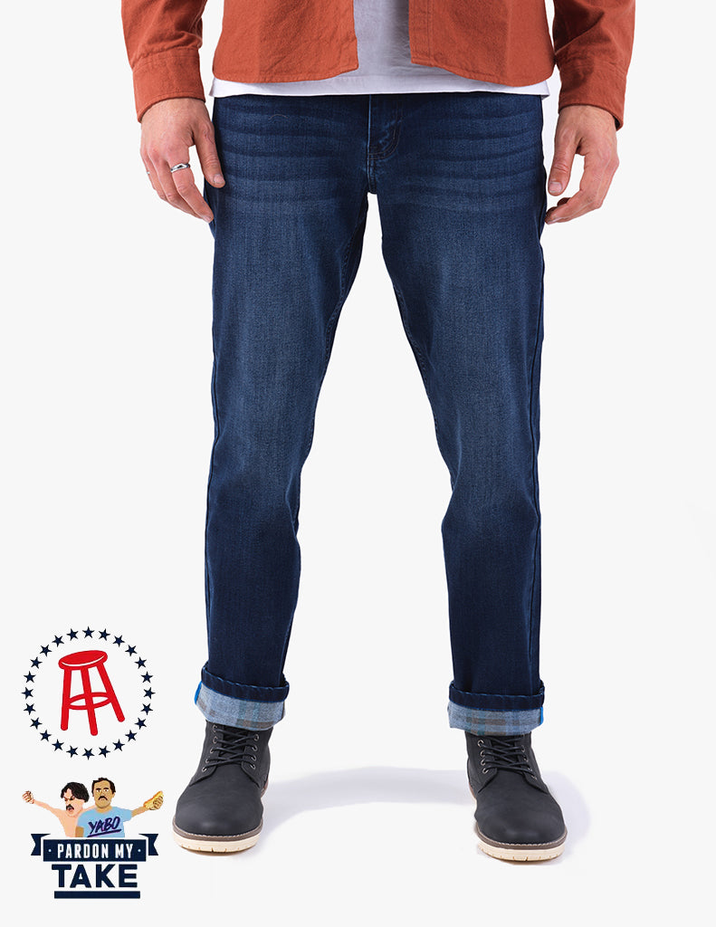 PMT x Mugsy PFT Flannel Lined Jeans