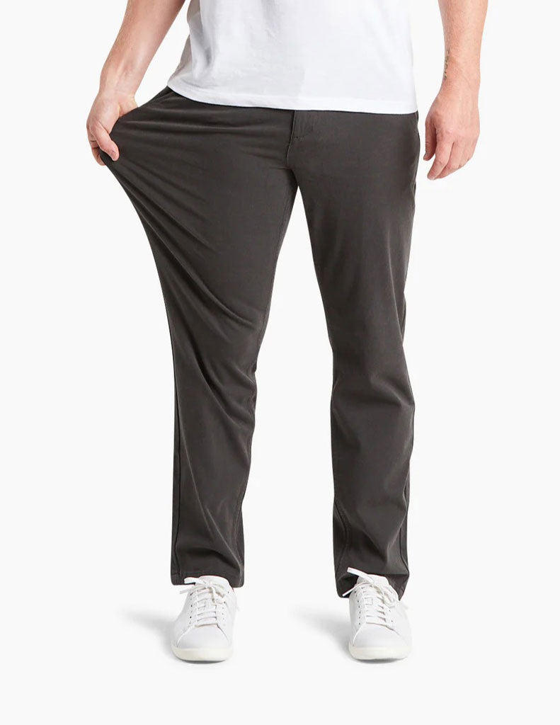 Brooks Black Men's Chino Pants - Comfortable Chinos by Mugsy