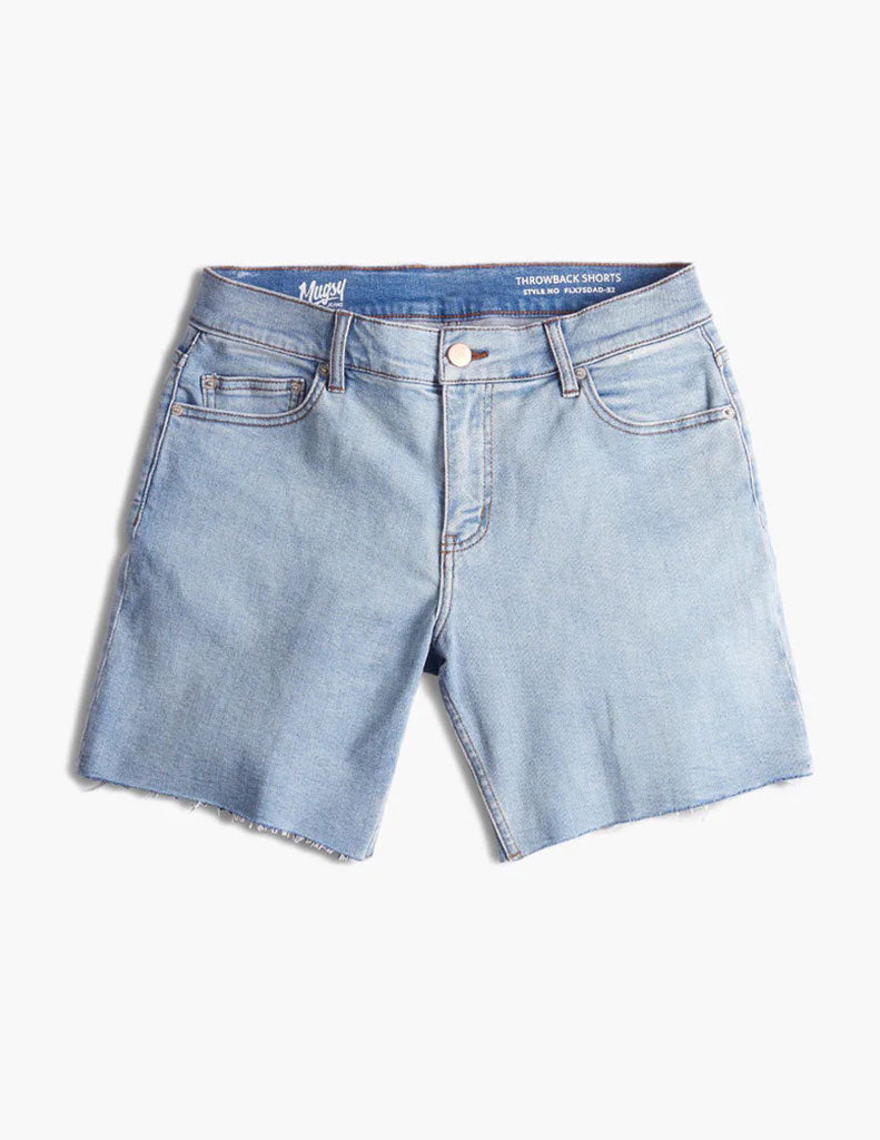 Good Vibes Reversible Shorts - Jeans Print