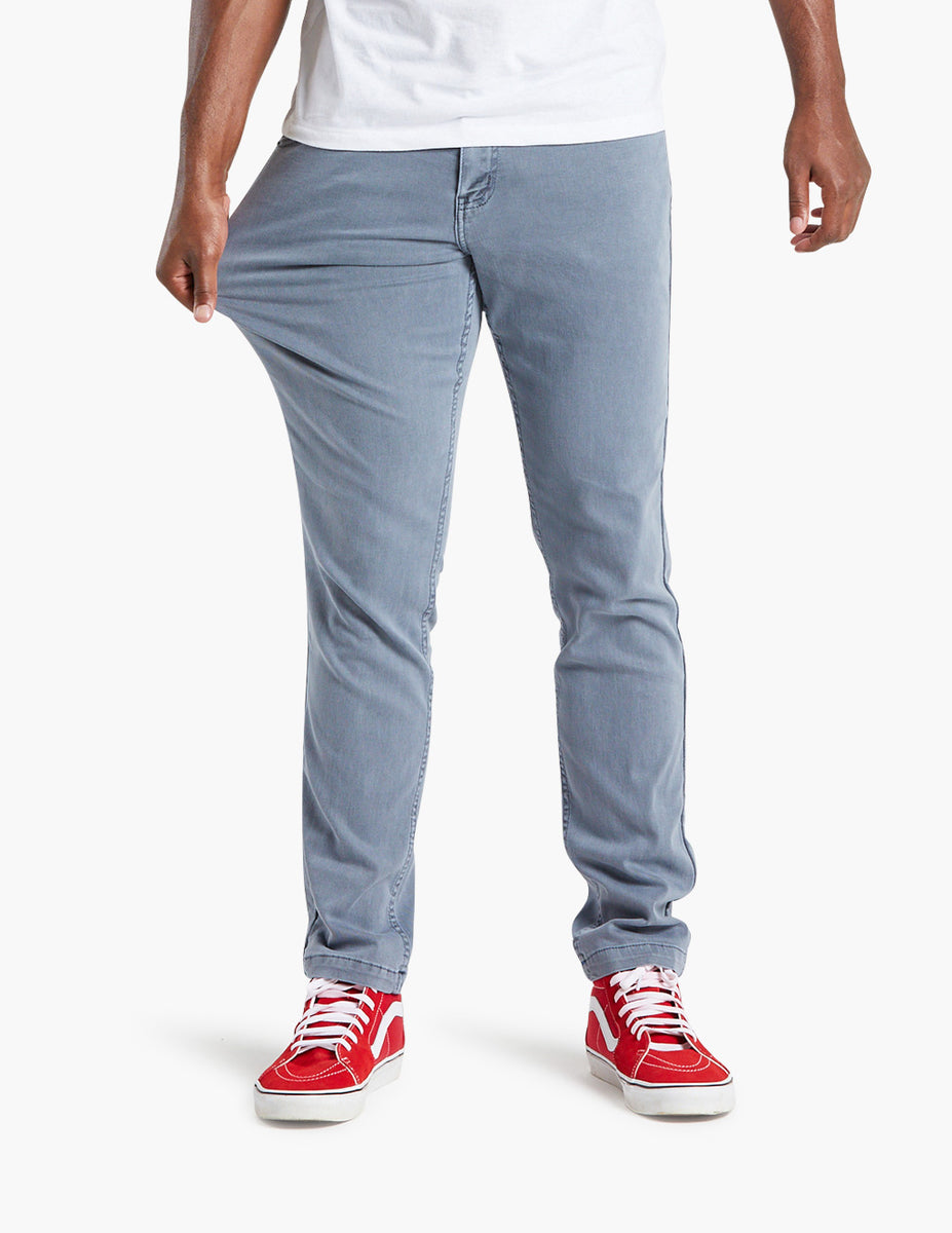 Logans Light Blue Gray Men's Jeans - Comfortable Jeans by Mugsy