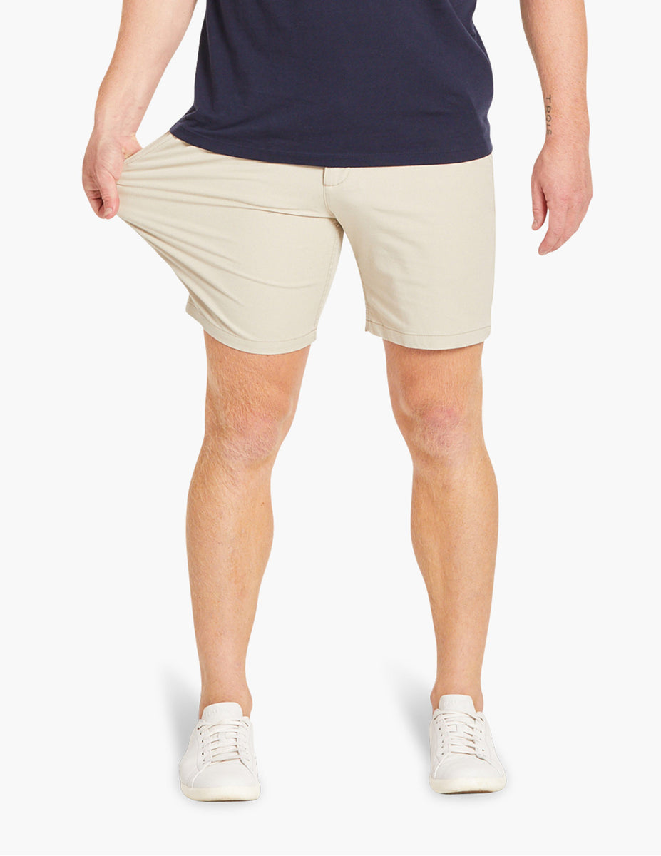 Teddy Men's Light Khaki Shorts Mugsy