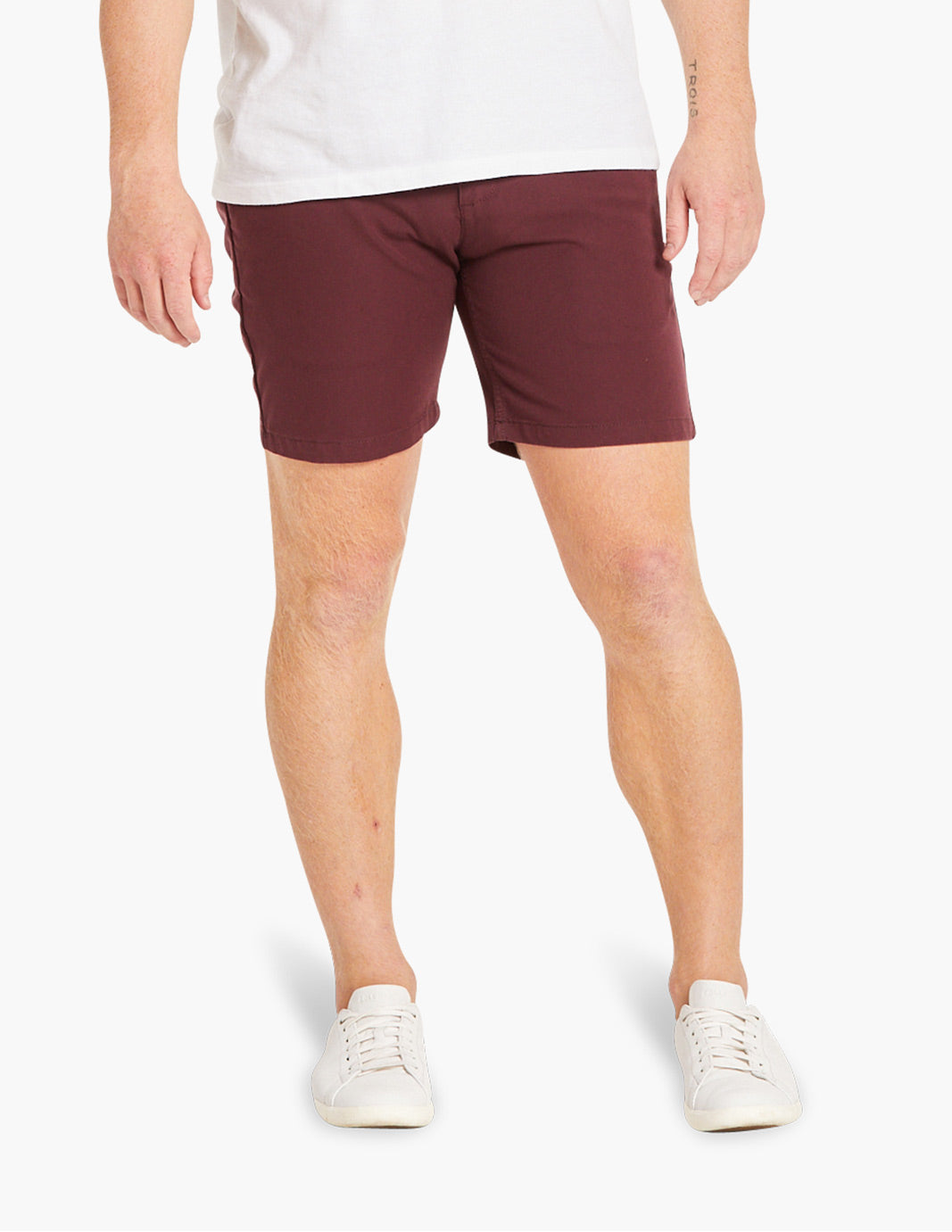 Maroon bermuda shorts shop