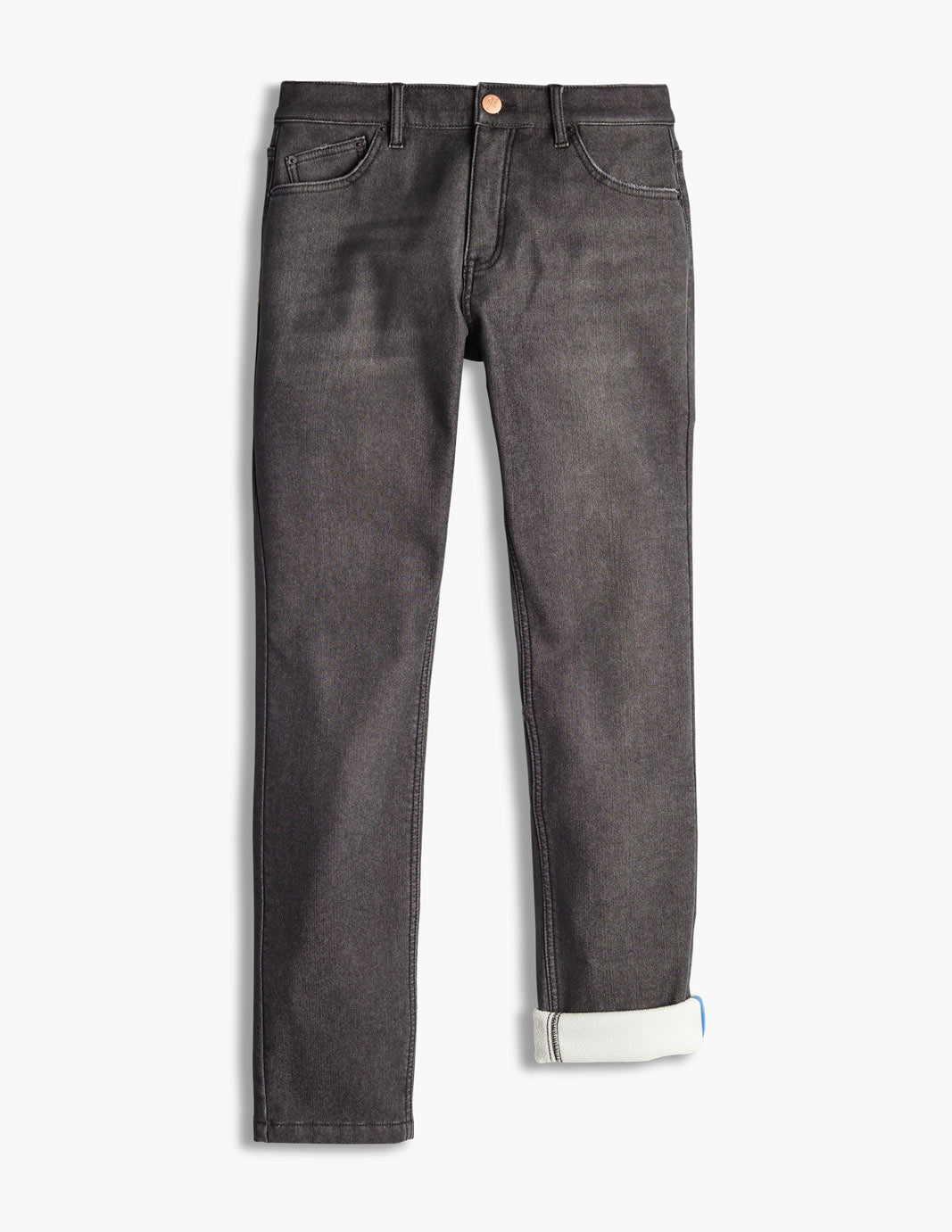 Wool lined fashion jeans