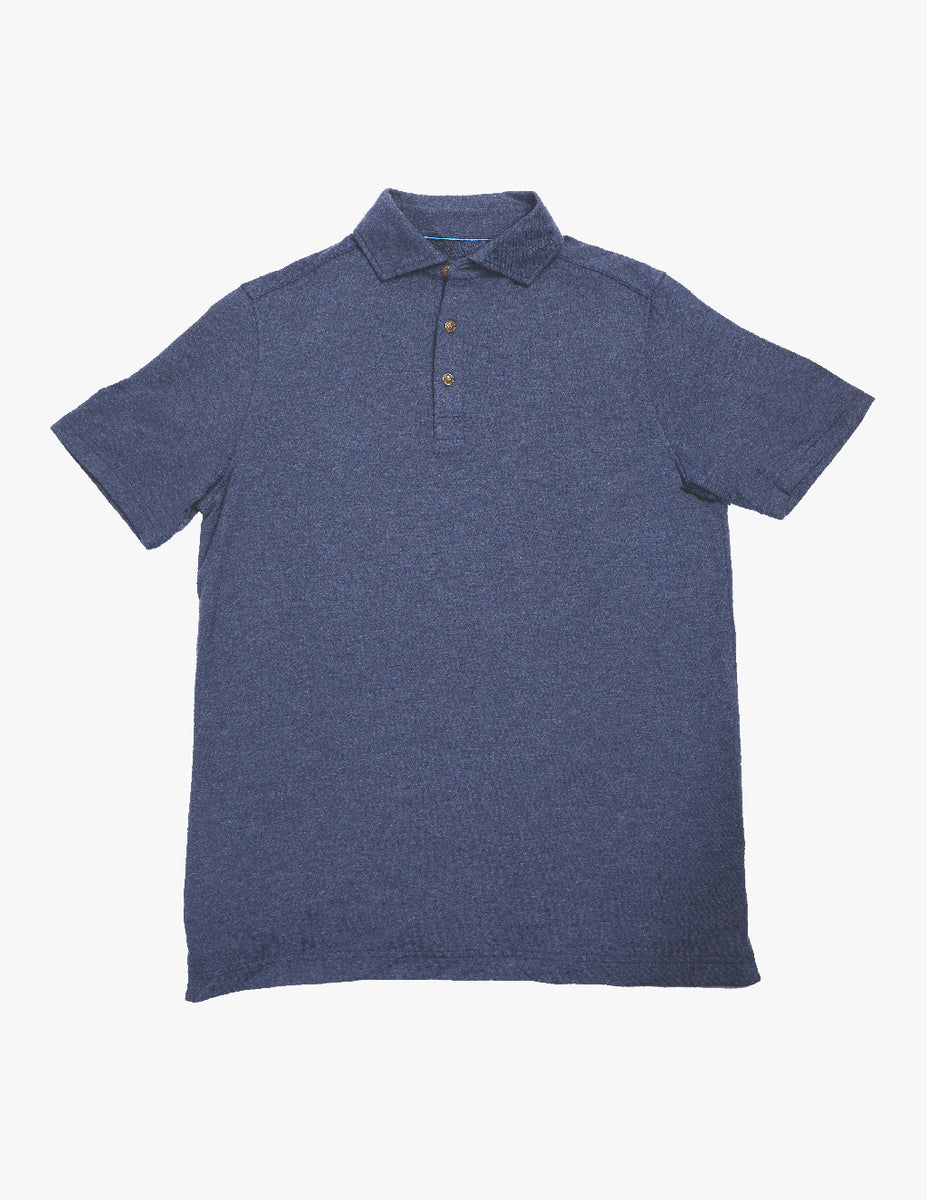 Cashmere Stone Blue Polo – Mugsy