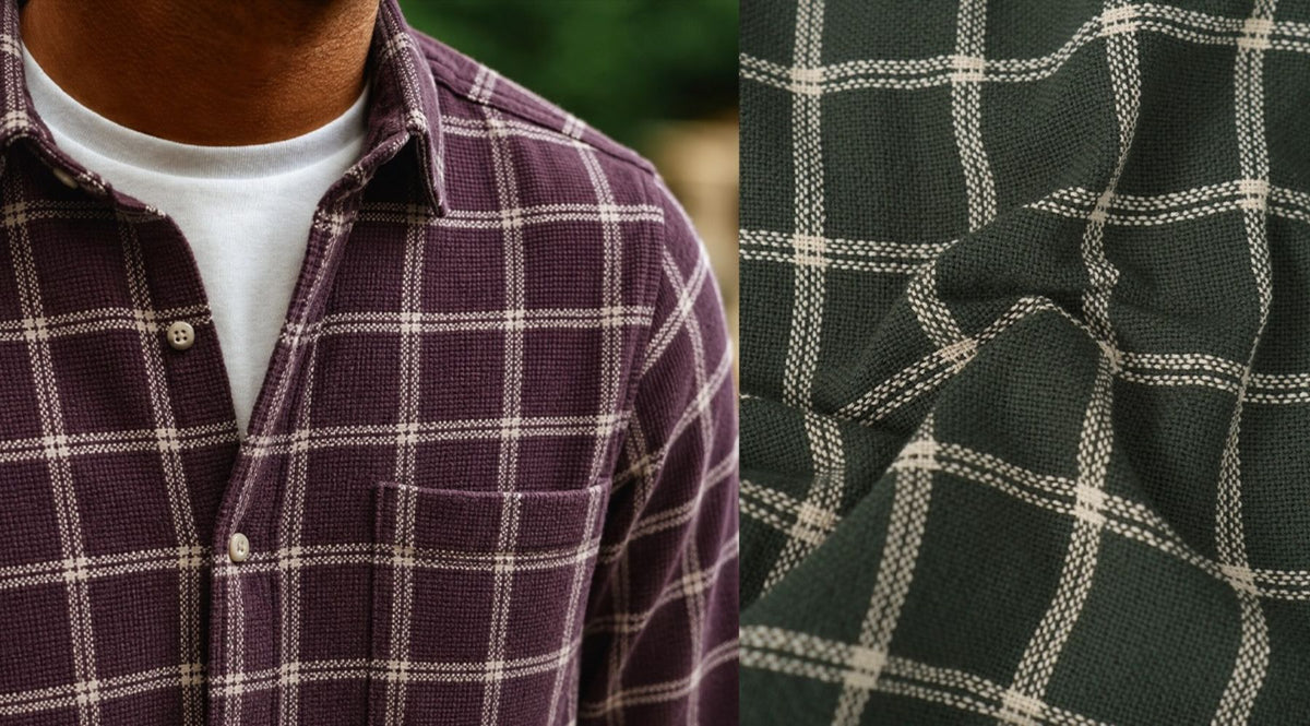 Textured Button Downs