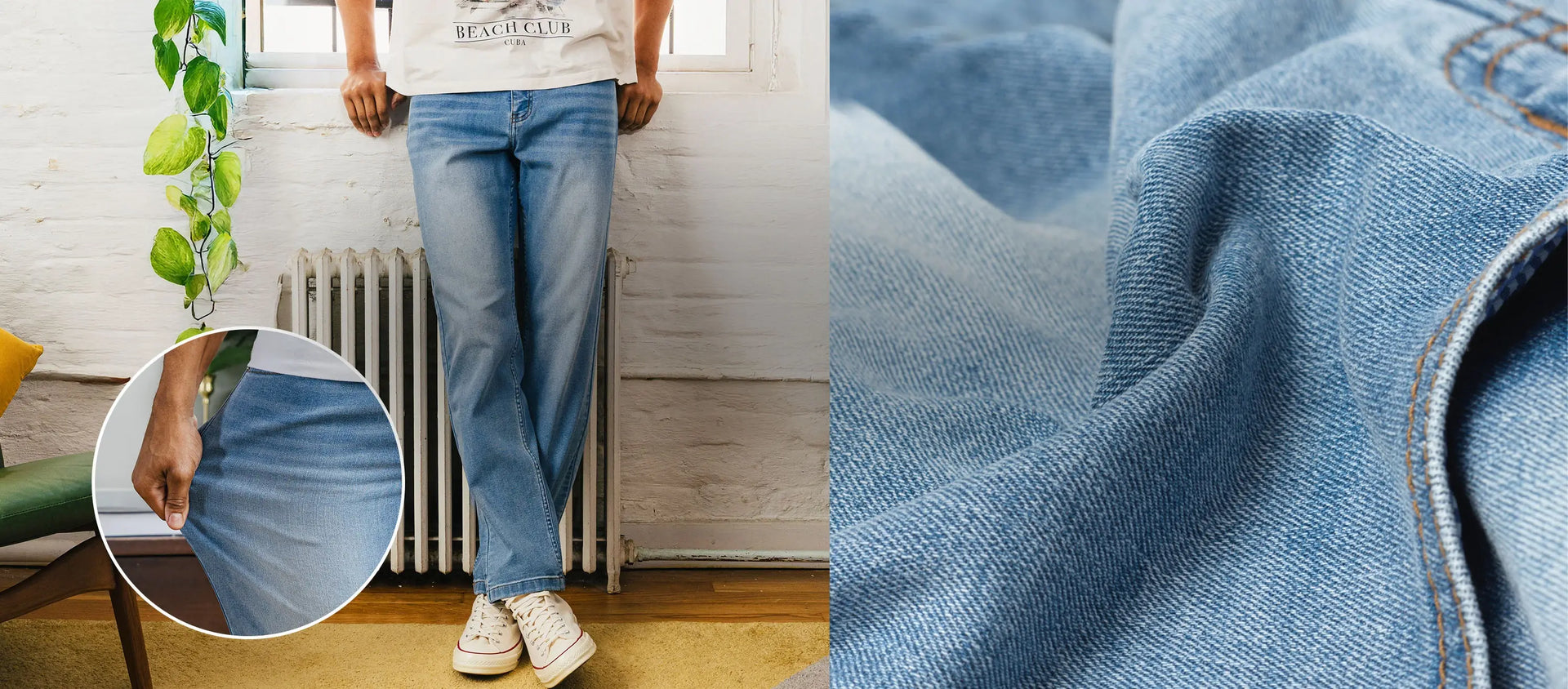 Mugsy | Comfortable Stretchy Men's Jeans, Chinos & Shirts
