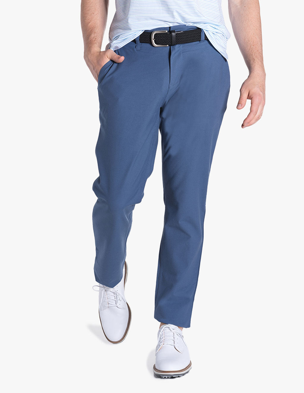 Stretch Blue Golf Pants Mugsy