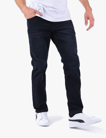 Darkest Blues Dark Blue Black Men's Jeans - Comfortable Jeans by Mugsy