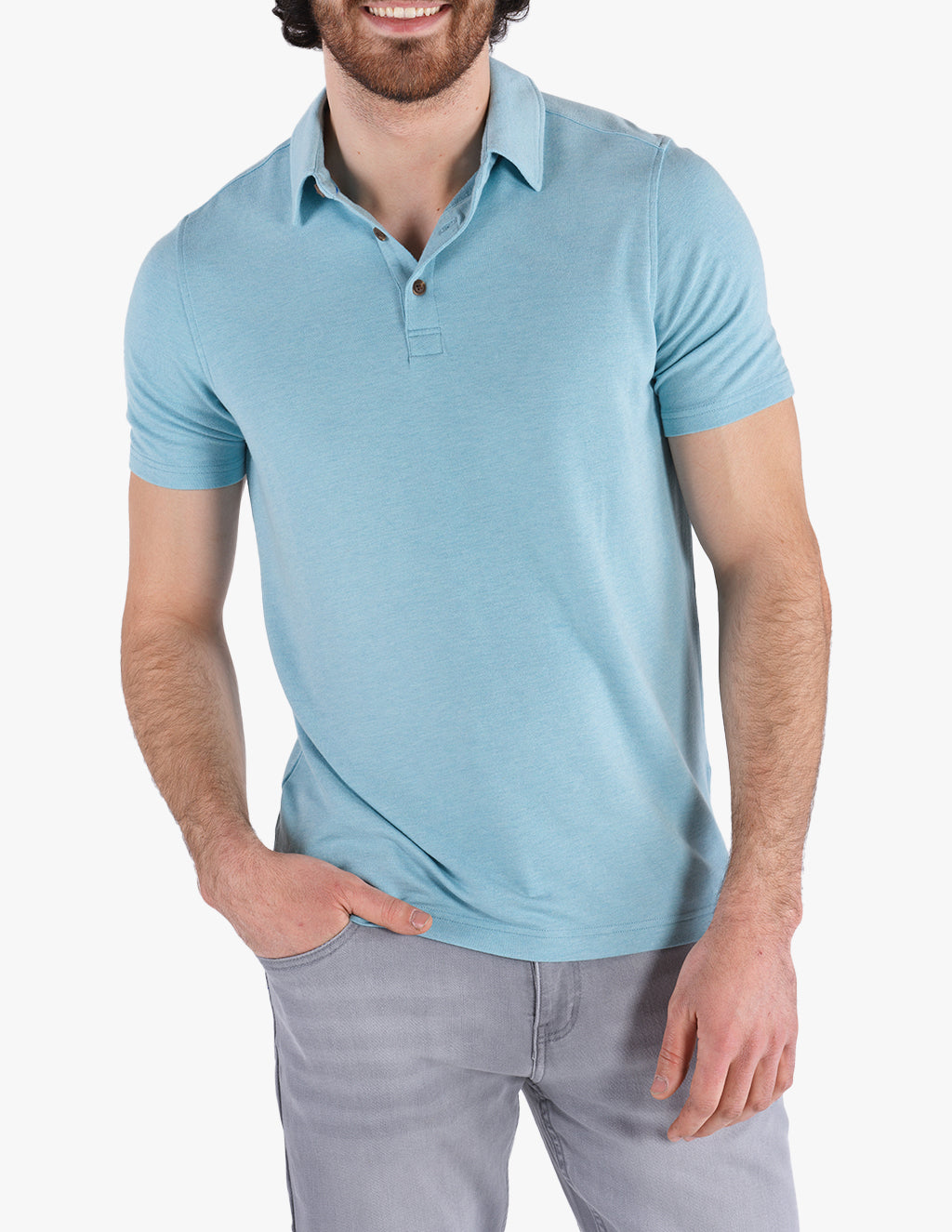 STRATOSPHERE CASHMERE POLO