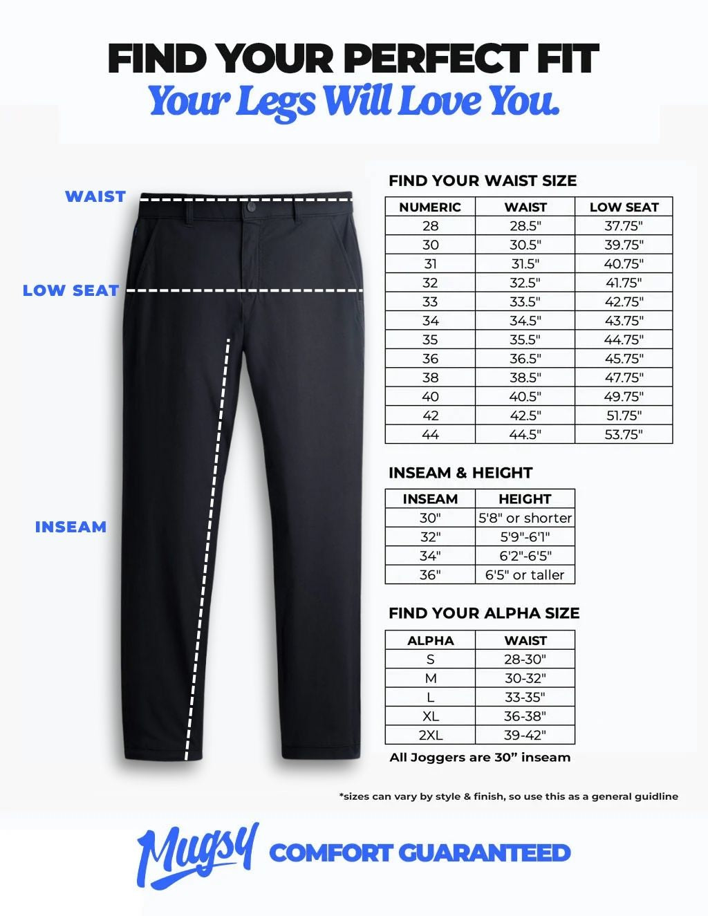 Numeric Sizing Steel Blues – Mugsy