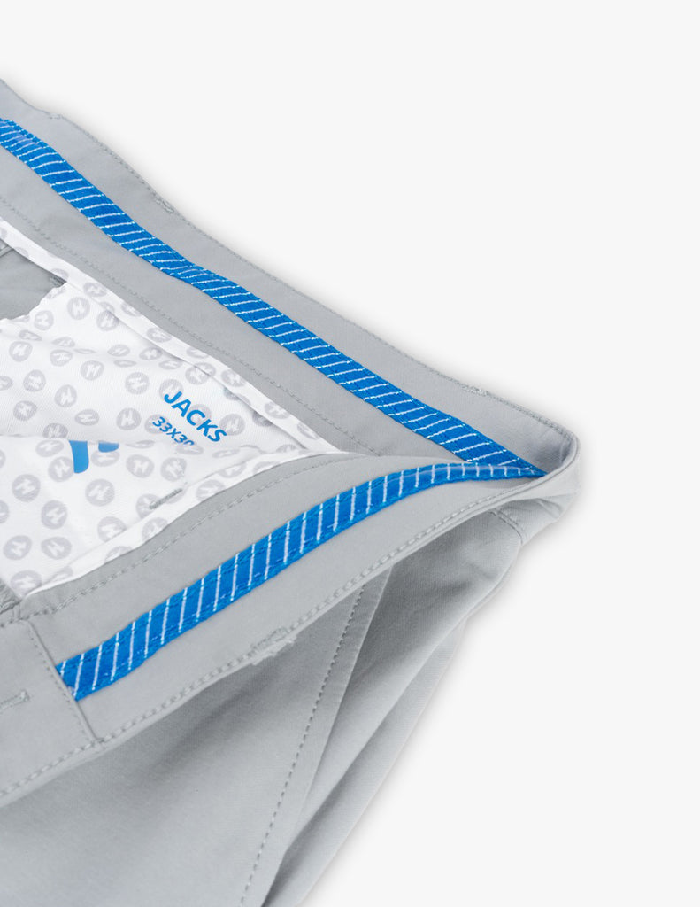 Stretch Gray Golf Pants Mugsy