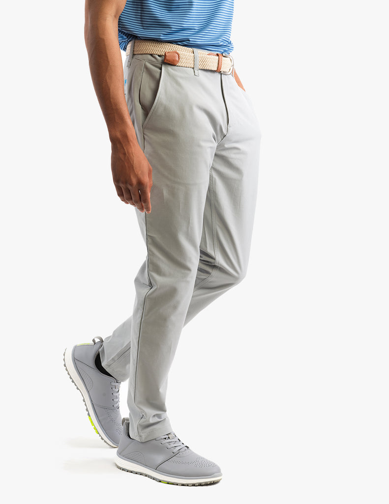 Stretch Gray Golf Pants