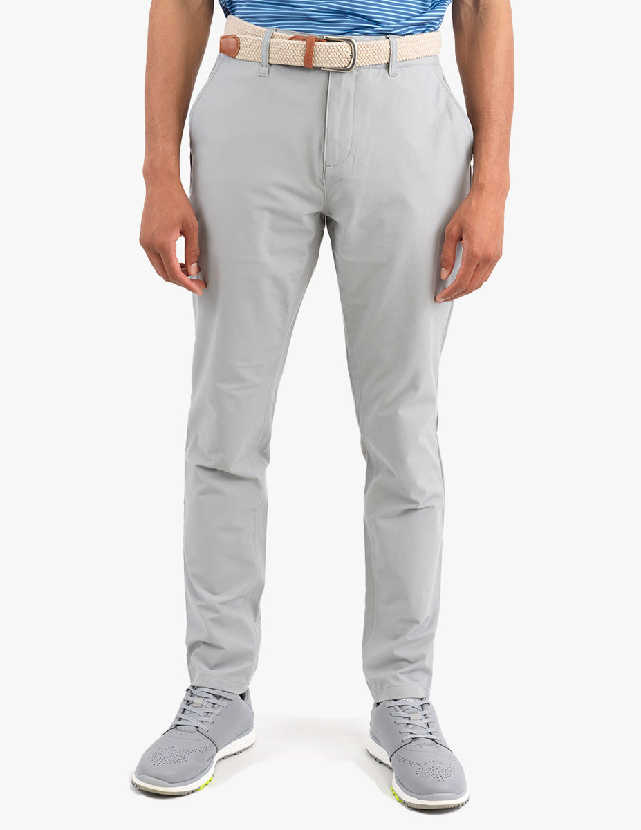 Stretch Gray Golf Pants Mugsy