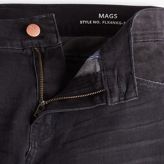 Mags Dark Charcoal Gray Men's Jeans - Comfortable Jeans by Mugsy