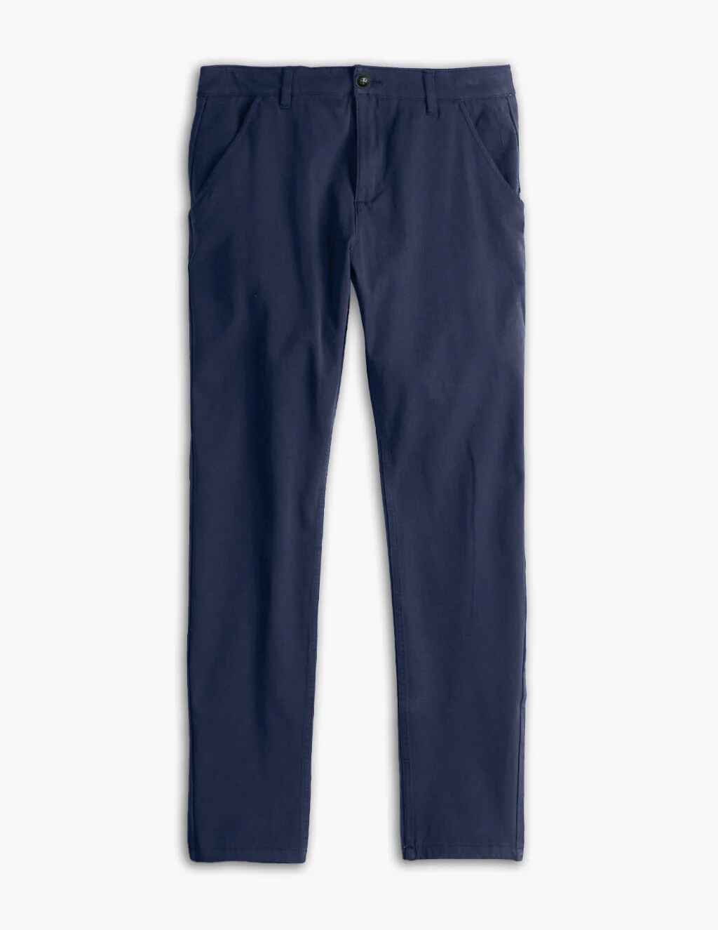Morgans Navy Blue Men's Chino Pants - Comfortable Chinos by Mugsy