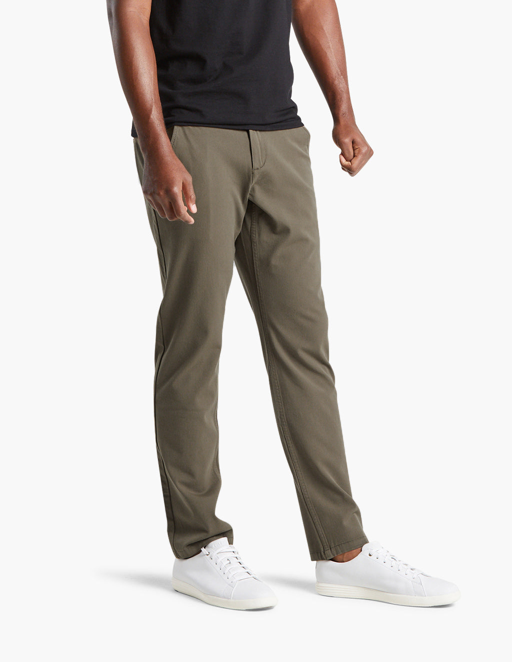 Olive green chinos men best sale