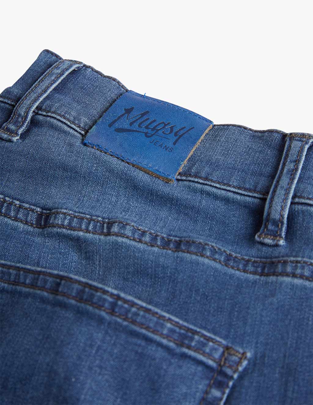 Lake Shores Medium Blue Men's Jeans - Comfortable Jeans by Mugsy