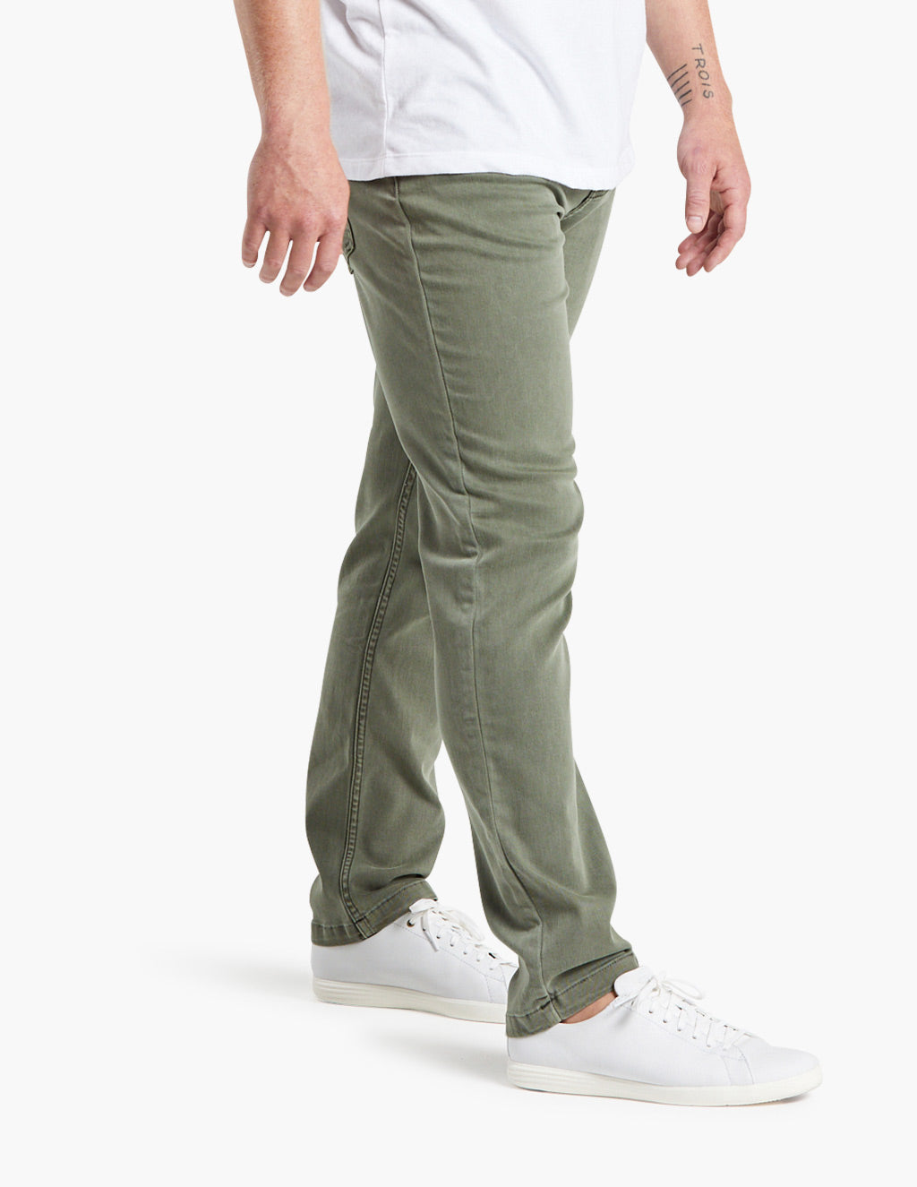 Hydes Army Green Men's Jeans - Comfortable Jeans by Mugsy