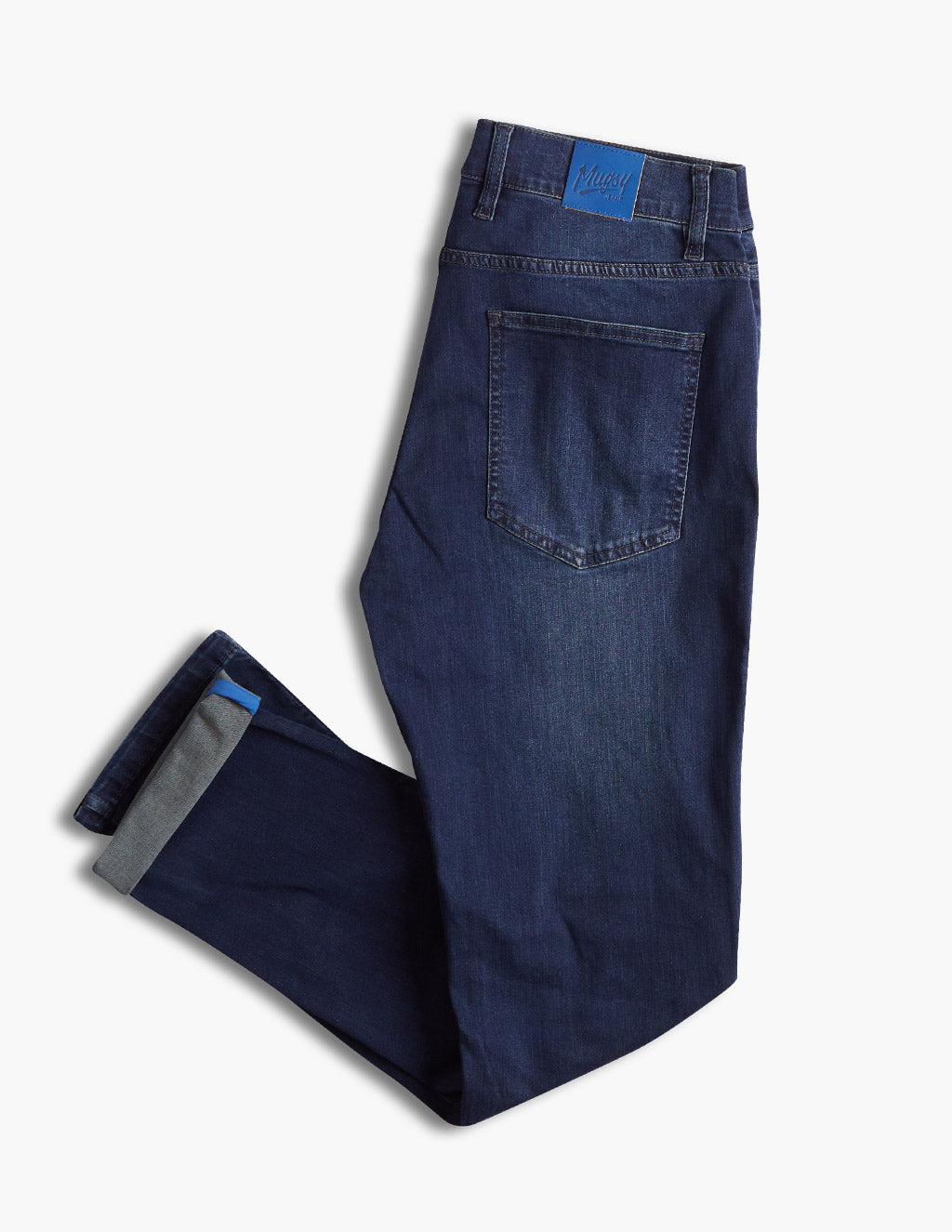 Fultons Classic Dark Blue Men's Jeans - Comfortable Jeans by Mugsy