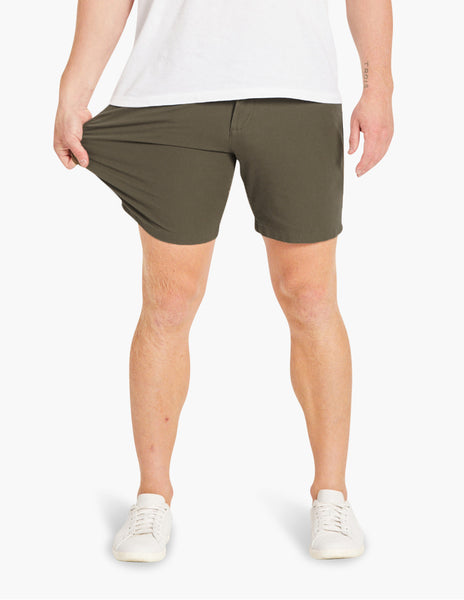 Olive—Men's Olive Green Shorts – Mugsy