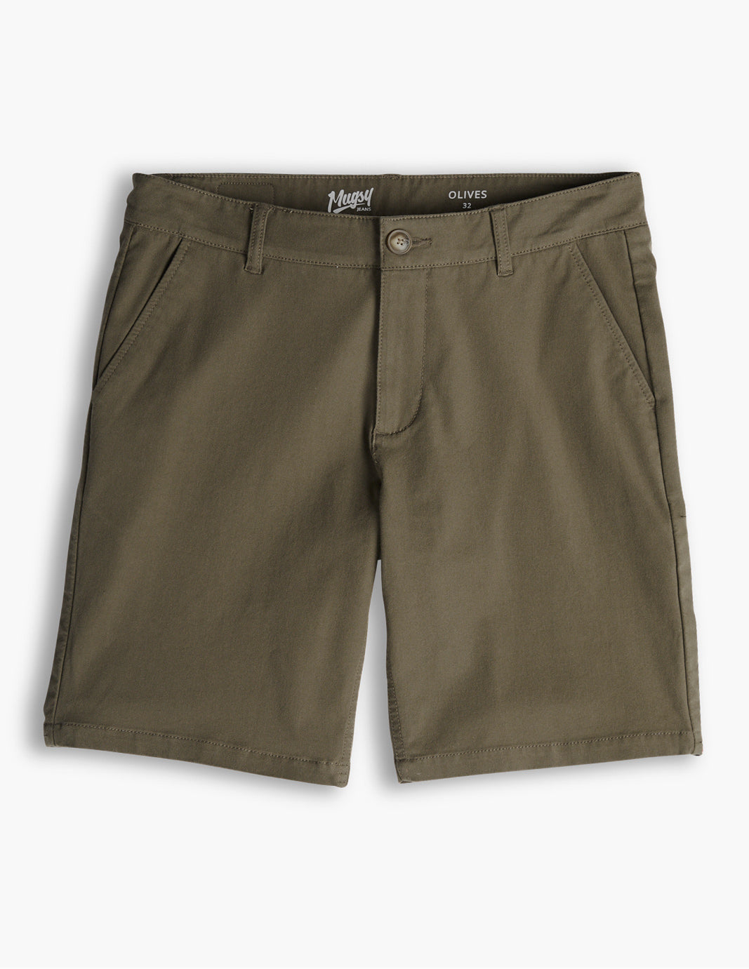 Olive—Men's Olive Green Shorts – Mugsy