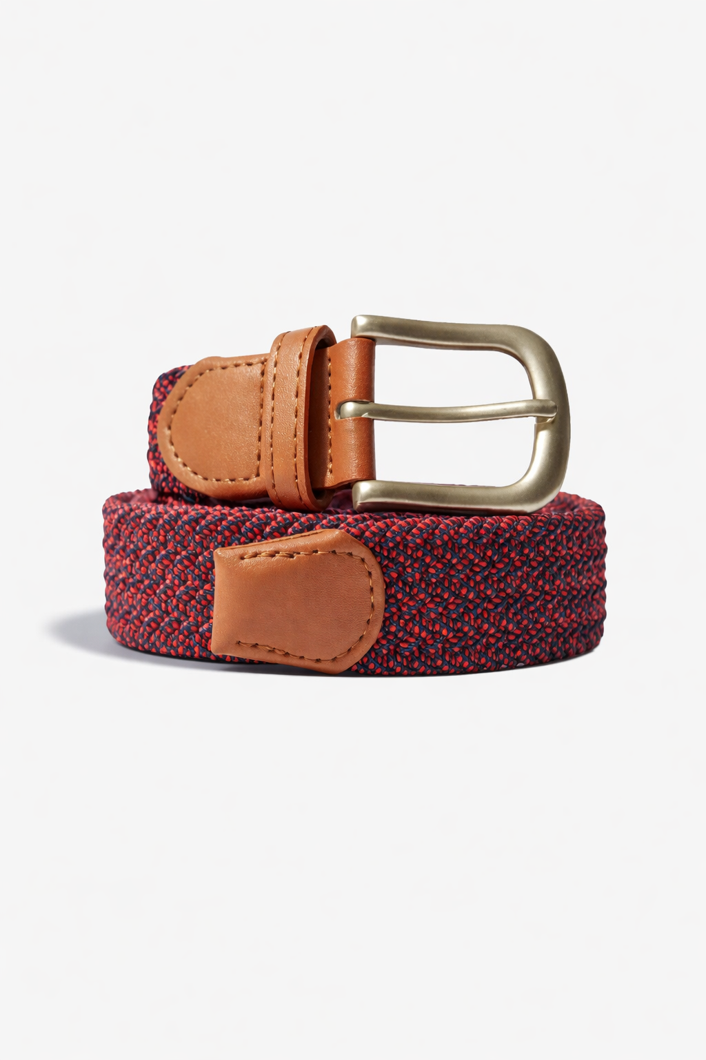 Red & Navy Stretch Belt