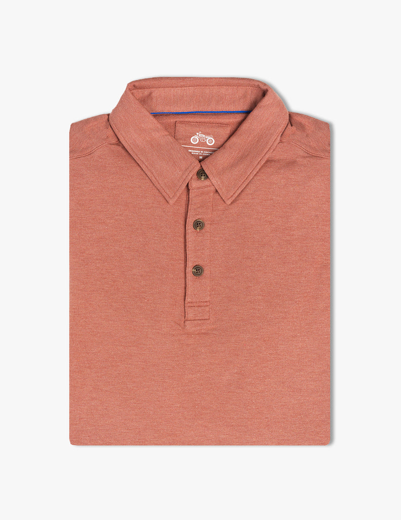 REDWOOD CASHMERE POLO