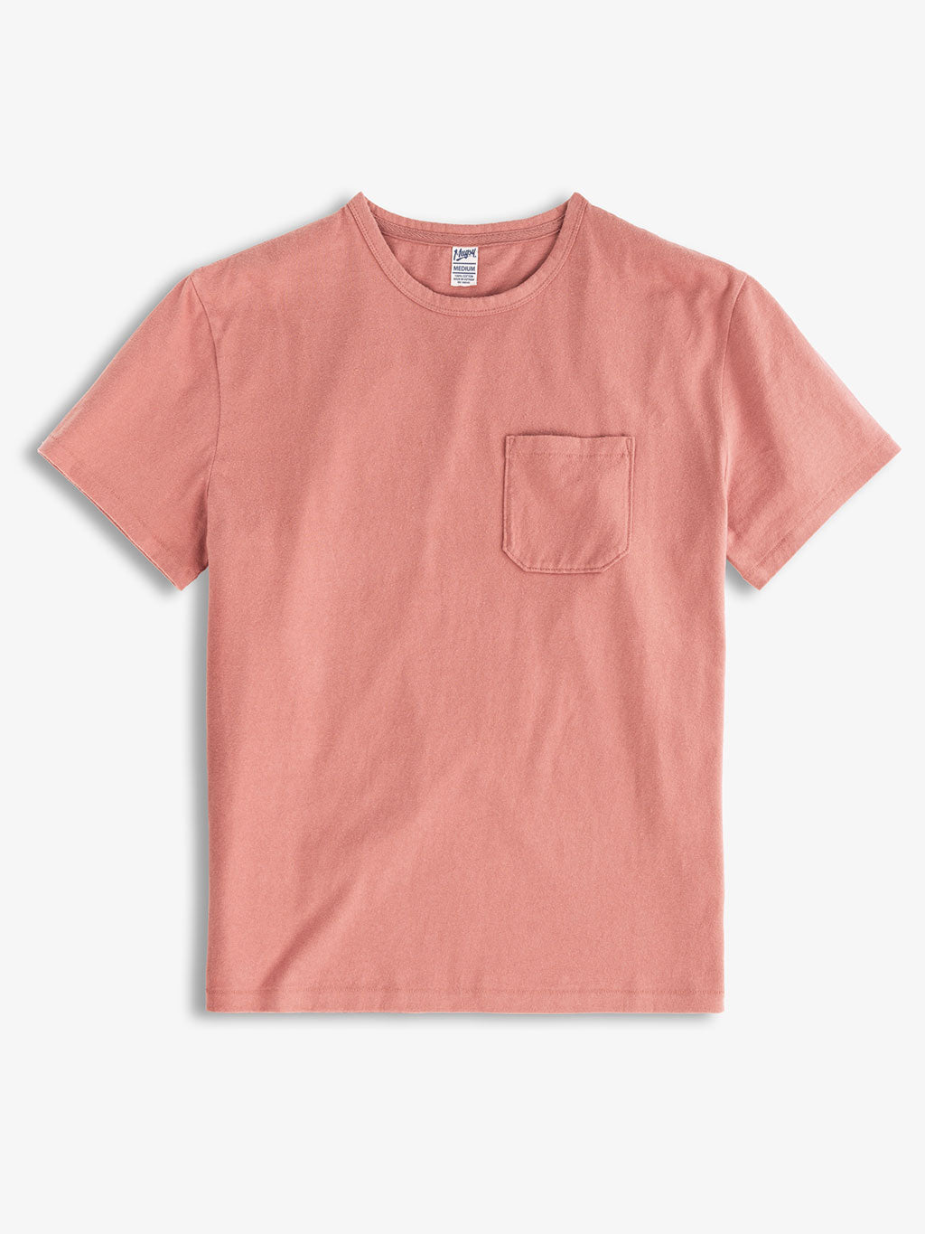 Washed Color Tee Washed Crimson – Mugsy