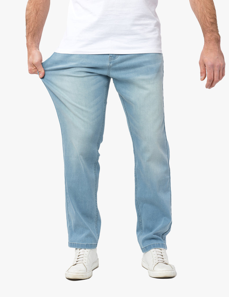 Buy Navy Slim Classic Stretch Jeans from Next Luxembourg