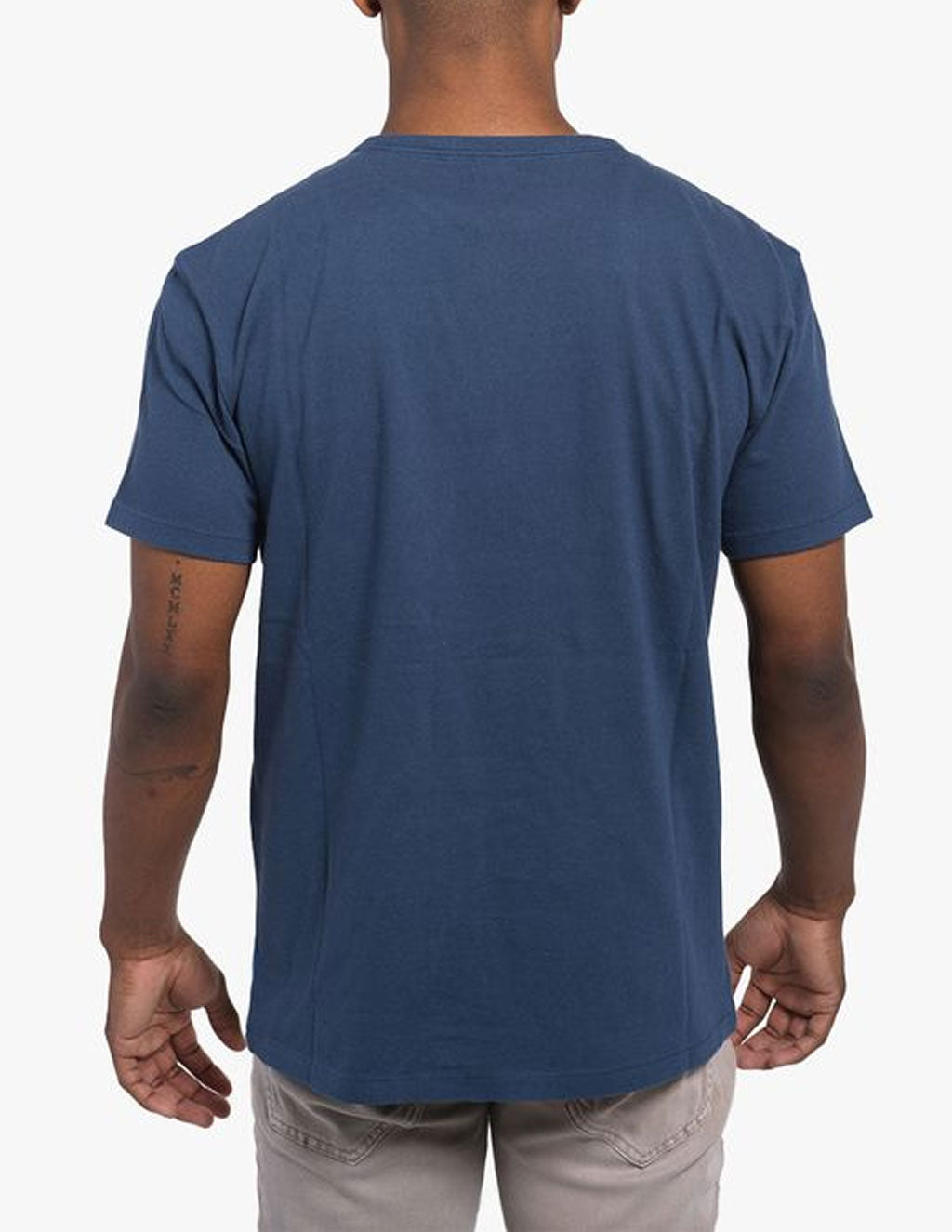 Washed Color Tee Washed Navy – Mugsy