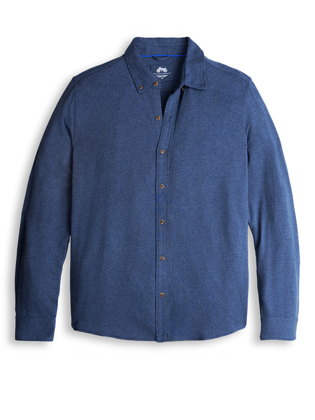 STONE CASHMERE BUTTON DOWN