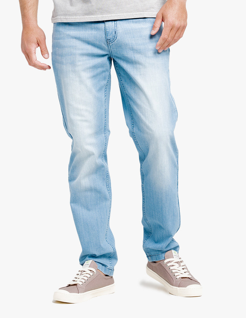 Men's Coolmax Summer Light Blue Jeans – Mugsy