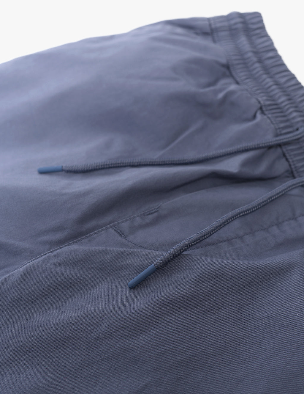 Lightweight Crisp Twill Blue Joggers | Mugsy