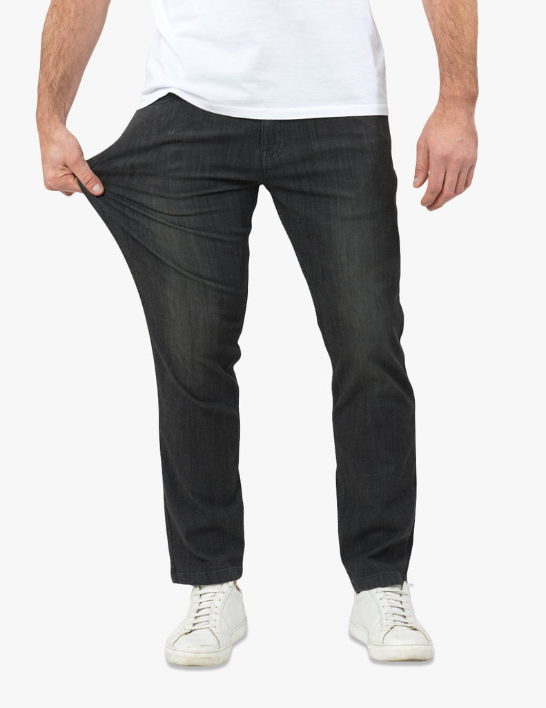 Men's Coolmax Summer Medium Blue Jeans – Mugsy, 40% OFF