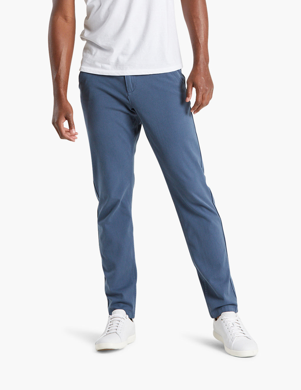 best stretchy men's chinos blue