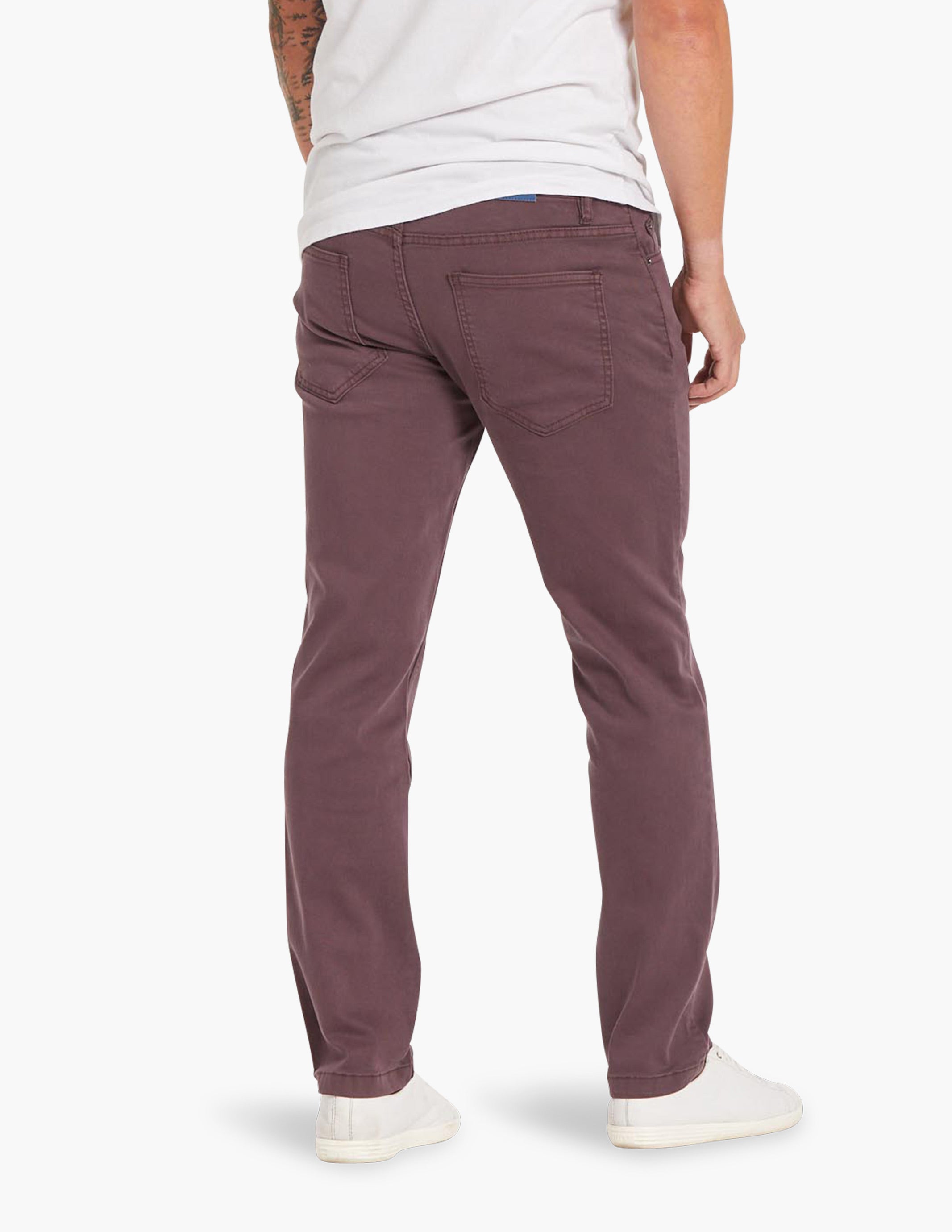 most comfortable men's jeans dyed purple
