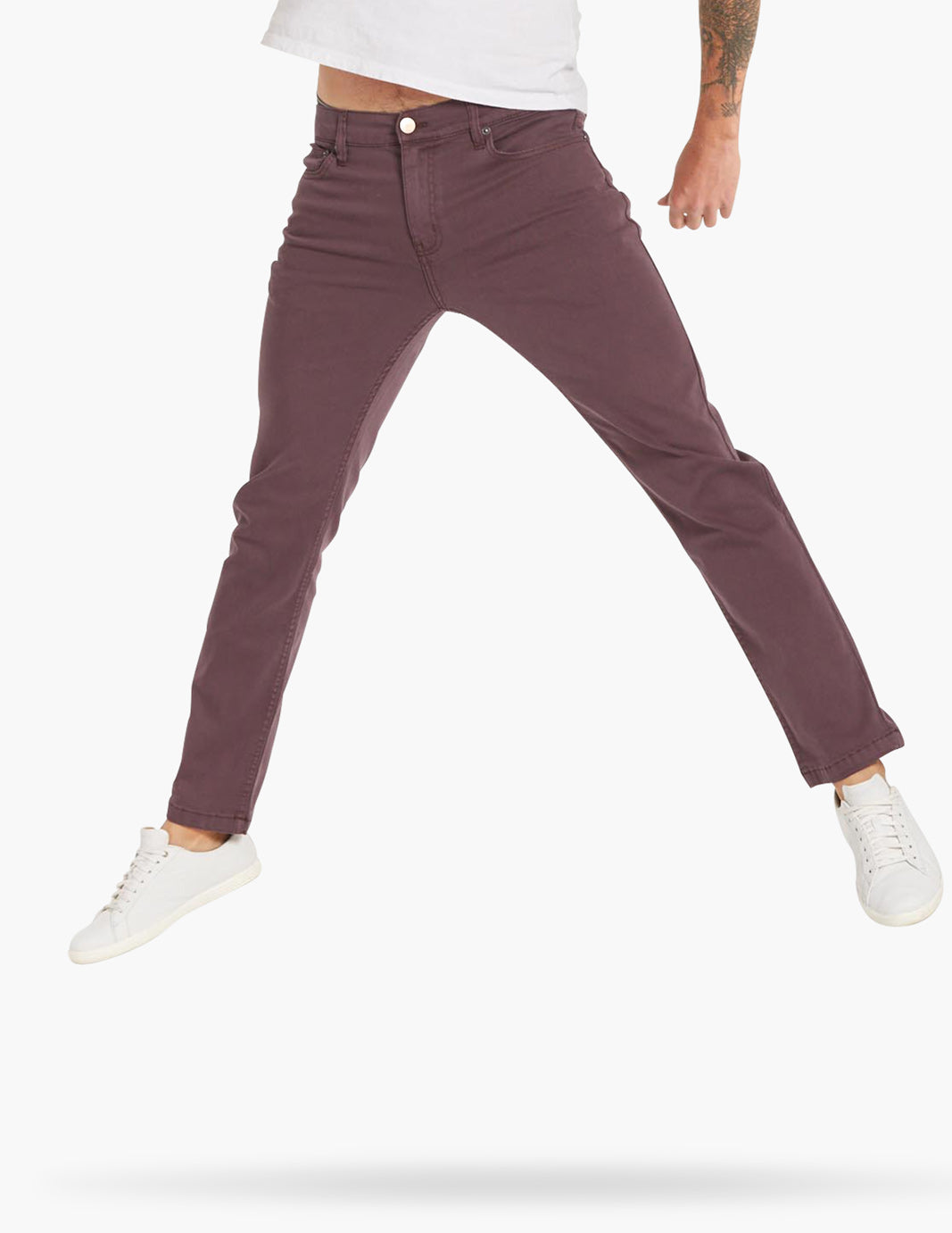 most comfortable men's jeans dyed purple