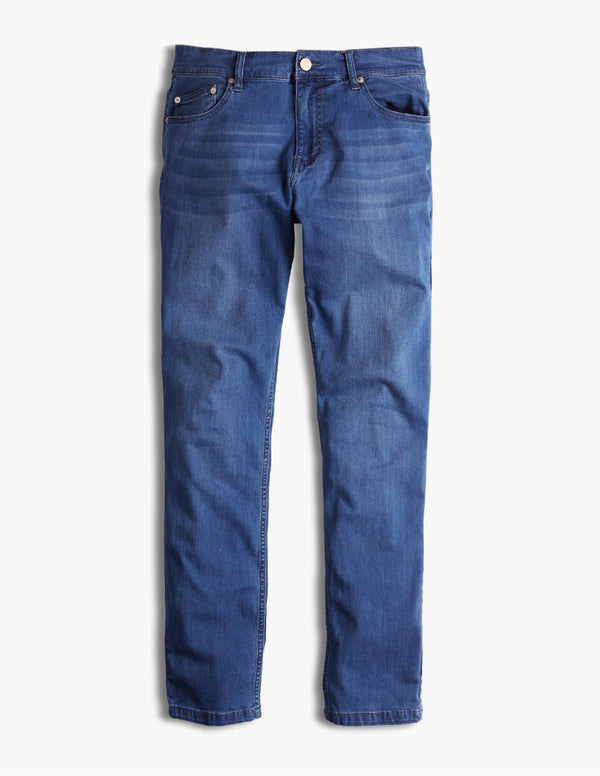 best stretch jeans for men medium blue