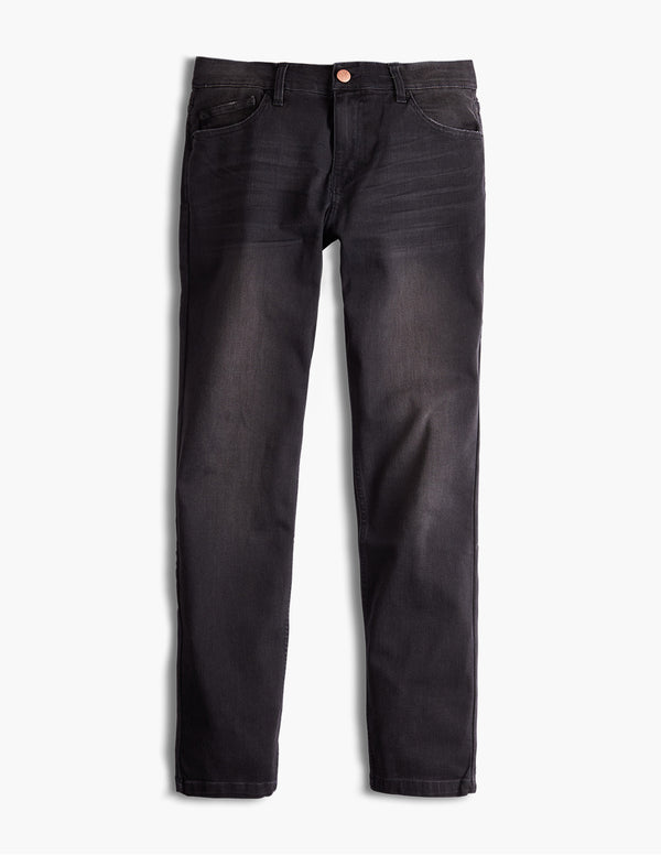 stretch jeans for men in dark gray