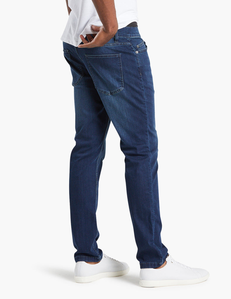 Faded Casual Wear Mens Navy Blue Jeans, Waist Size: 30 at best