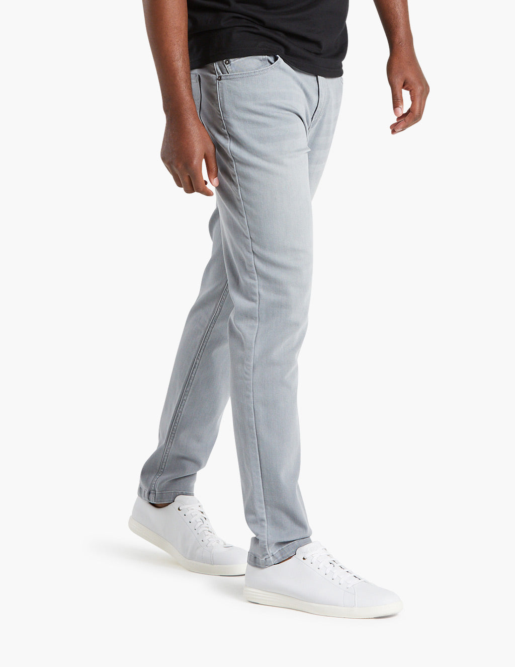 Johnnys Light Gray Men's Jeans - Comfortable Jeans by Mugsy
