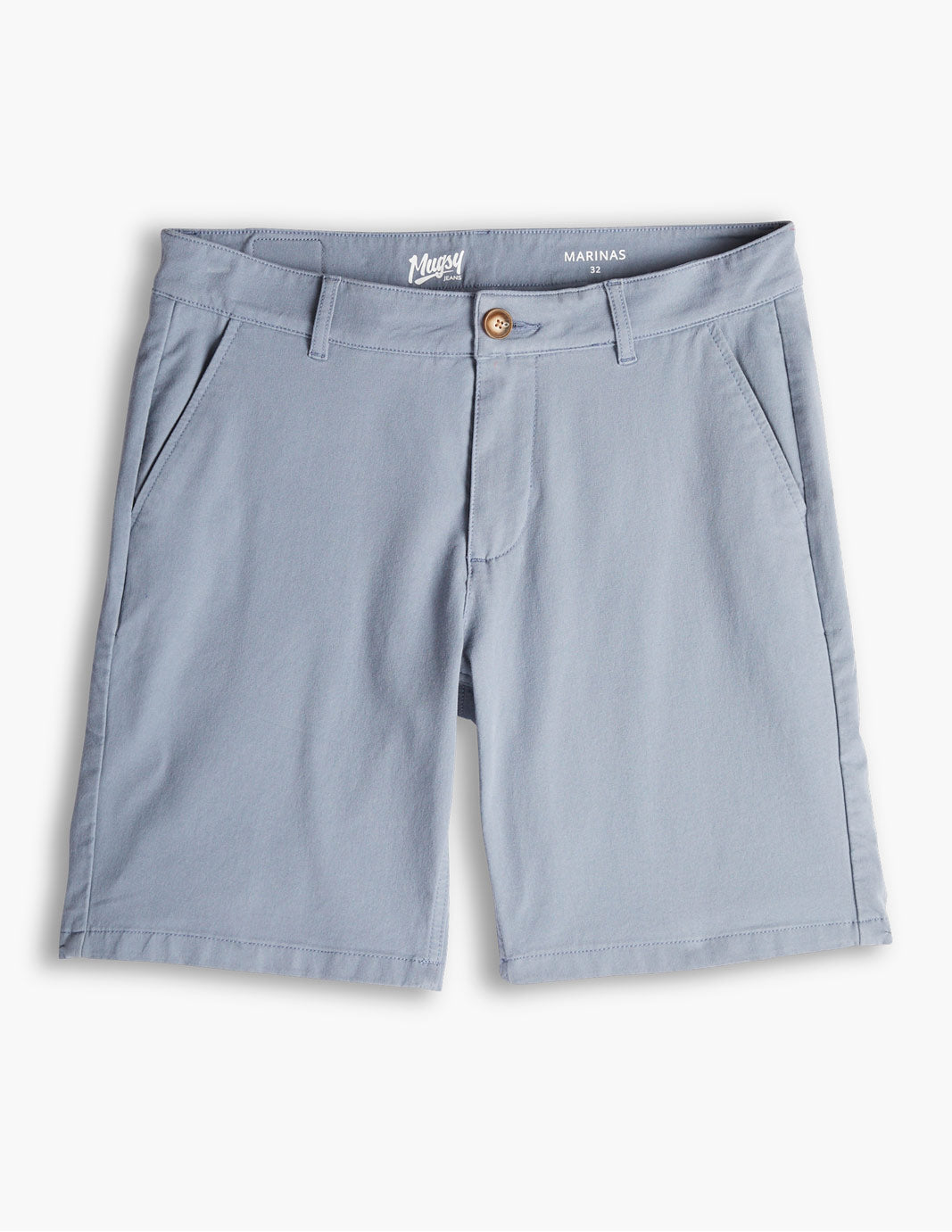 Men's Blue Summers Stretch Chino Shorts – Mugsy