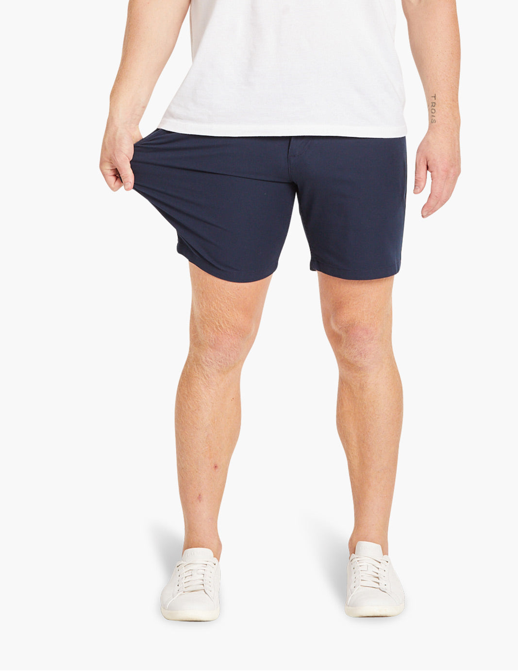best summer stretch shorts navy