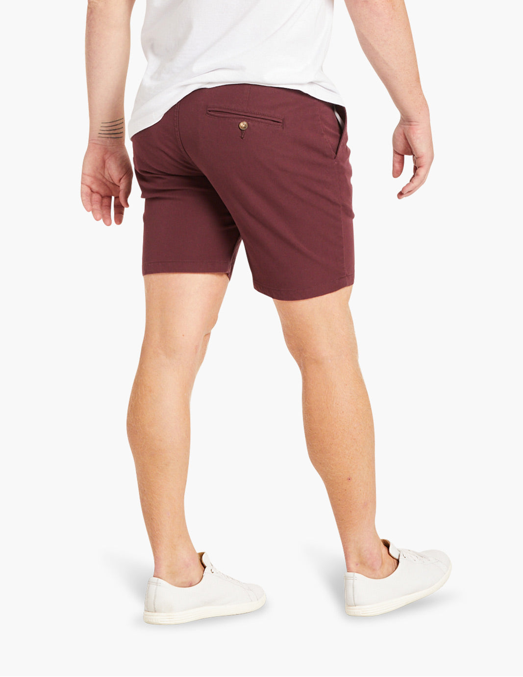 Ports Men s Dark Maroon Chino Shorts Mugsy