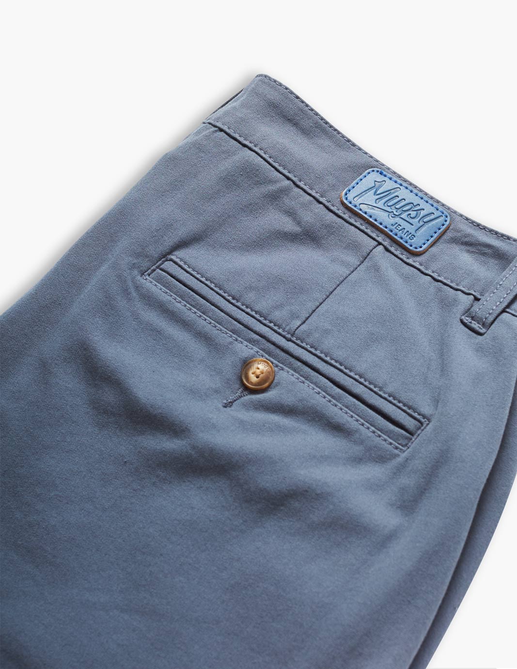 men's stretch chino shorts blue