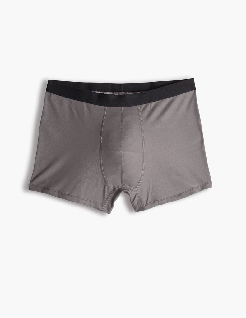 modal comfortable soft men's underwear gray