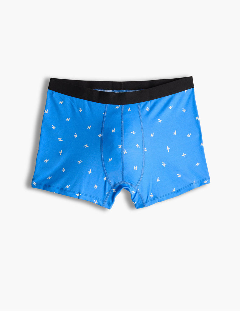 modal comfortable soft men's underwear blue
