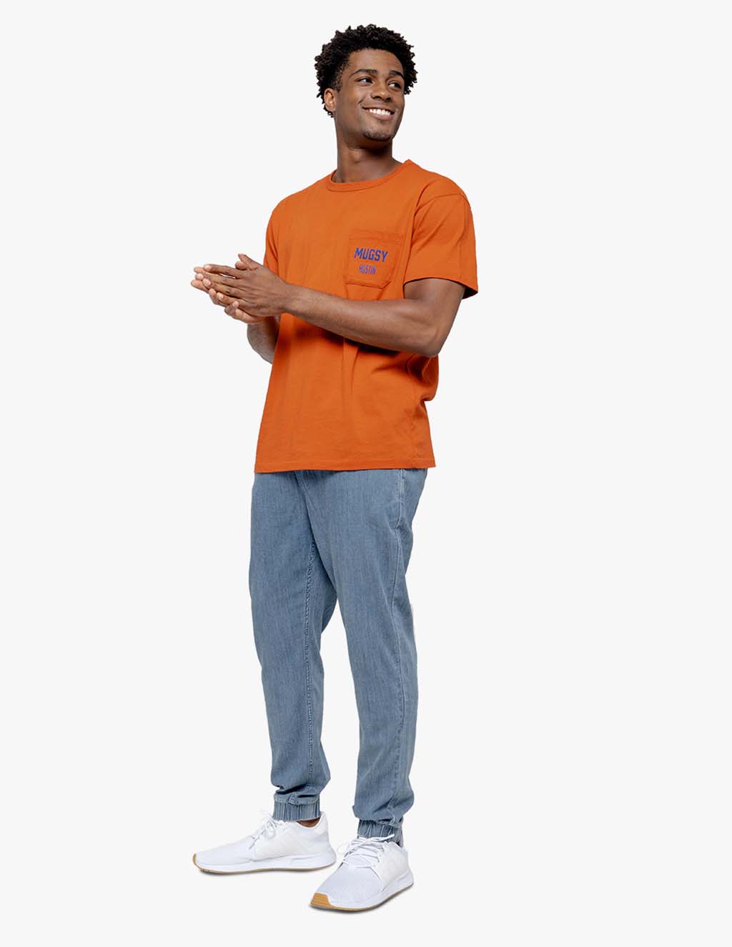 Chambray joggers 2025